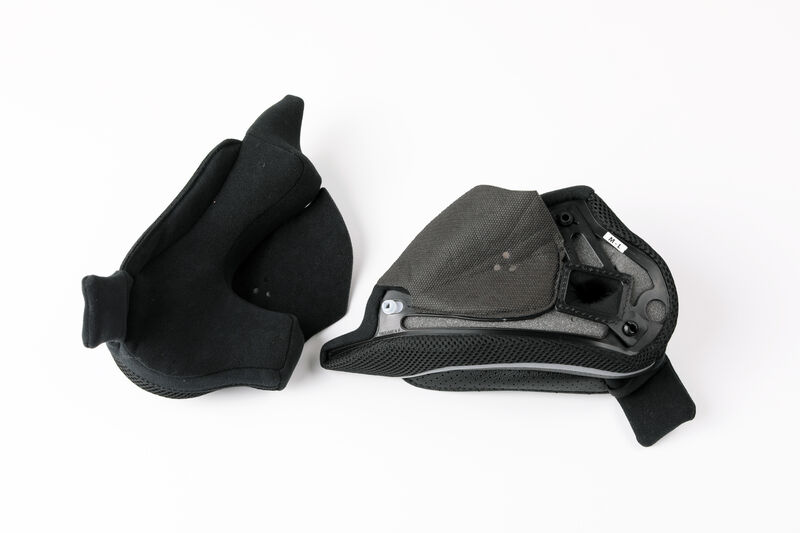 SP.CHEEK PADS.TOP CLIMA COMFORT.S-M-L-XL.35 MM.BLACK.STD M-L - NCOM.N120-1 - NOLAN
