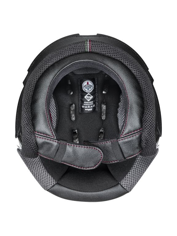 SP.INTERIOR.CLIMA COMFORT.XXXL(2205)/XL(2206).BLACK-RED.N21/VISOR - NOLAN