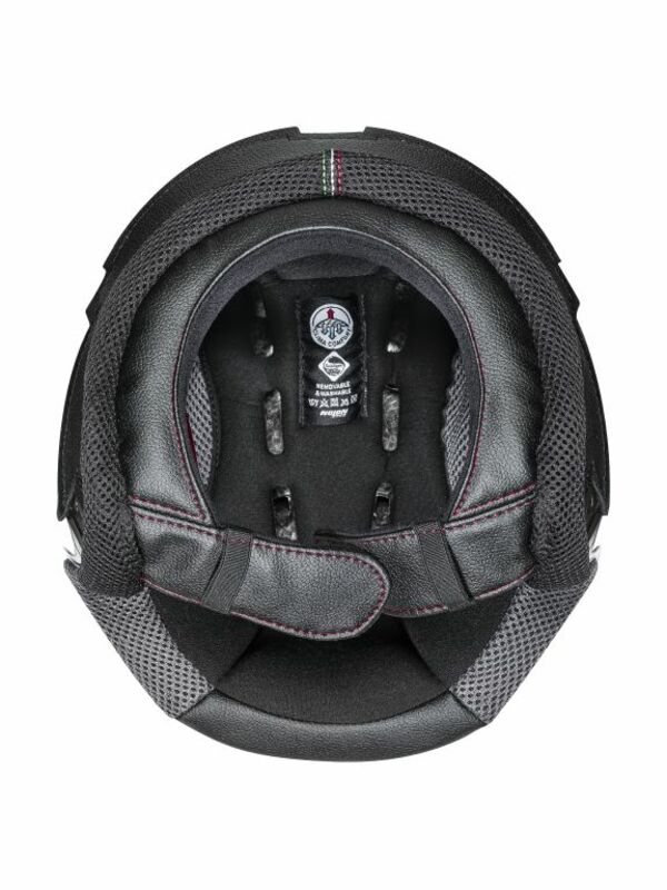 SP.INTERIOR.CLIMA COMFORT.XS.BLACK-RED.N21/VISOR - NOLAN