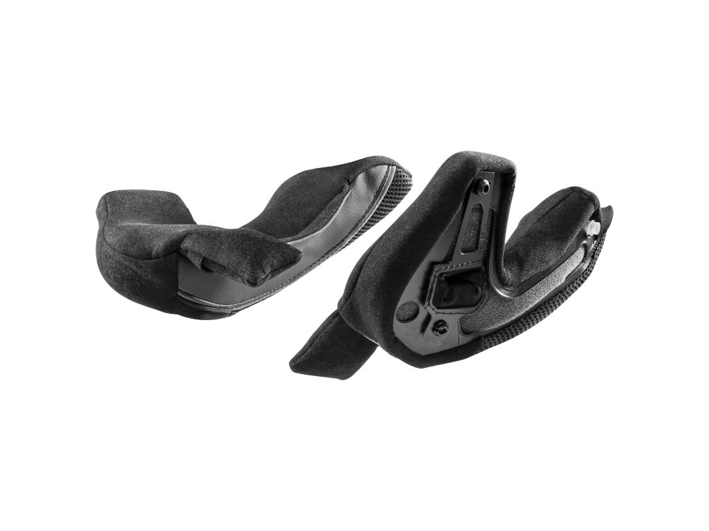 SP.CHEEK PADS.STEADYFIT.S-M.25MM.GREY-BLACK.STD M - NCOM.X1005/ULTRA - NOLAN