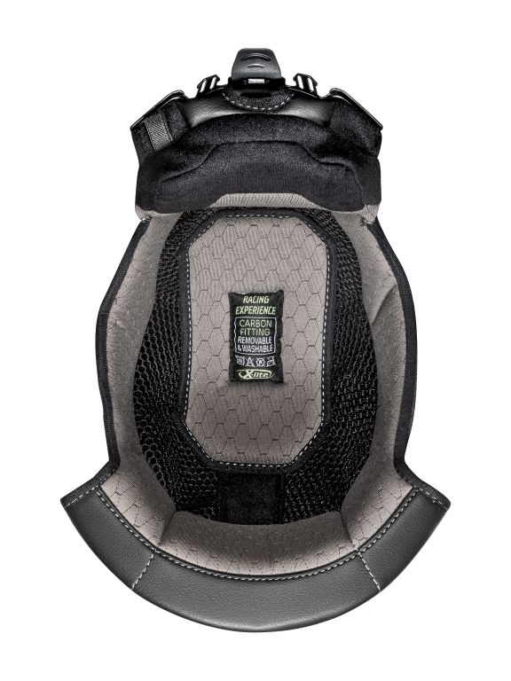SP.INTERIOR.RACING.XXXL.GREY-BLACK.CARBON FITTING.X903/ULTRA/552ULTRA - NOLAN