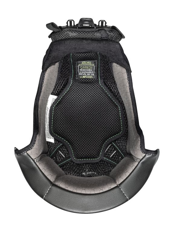 SP.INTERIOR.RACING.XS-S.GREY-BLACK.CARBON FITTING.X1005/ULTRA - NOLAN