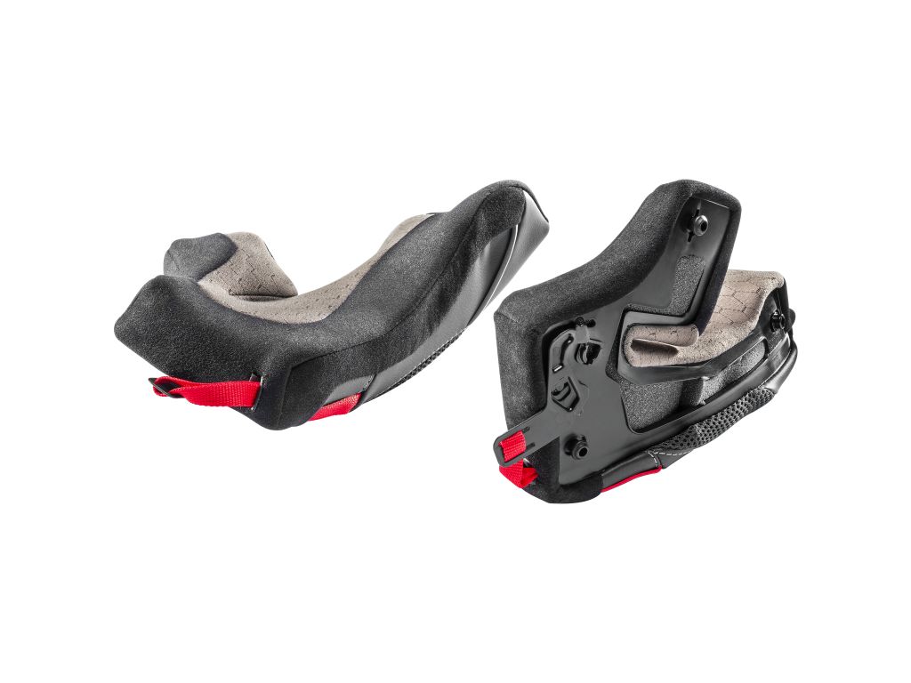 SP.CHEEK PADS.STEADYFIT.XL-XXL.30 MM.GREY-BLACK.STD XL - NCOM.X903/ULTRA/552ULTRA - NOLAN